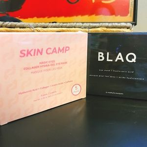{Skin Camp + BLAQ} Eye Mask Duo, NIB